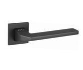 Infinity Line Etna SLIM black KETA S B00 - Door Handle on a Square Rose